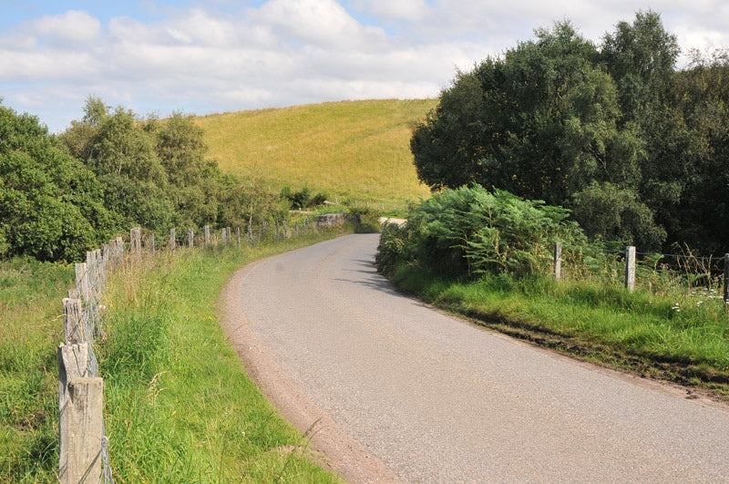 Photo 6x4 Minor road near Easter Daltullich Leanach\/NH7544 c2010