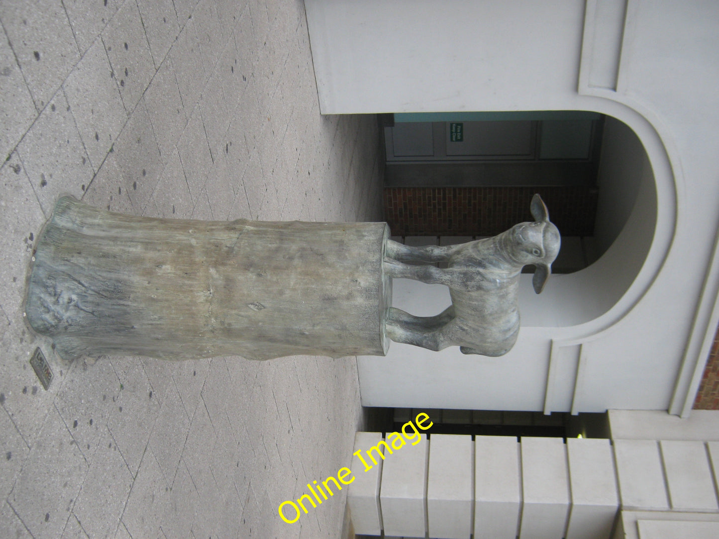 Photo 6x4 Lamb Sculpture, Whitefriars Canterbury\/TR1457 On St. George� c2010