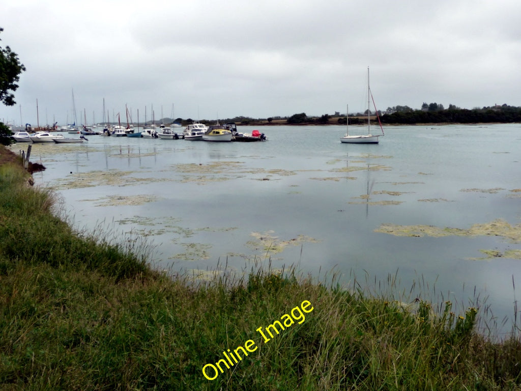 Photo 6x4 Shalfleet Quay, Isle of Wight Newtown\/SZ4290 As seen from the c2010