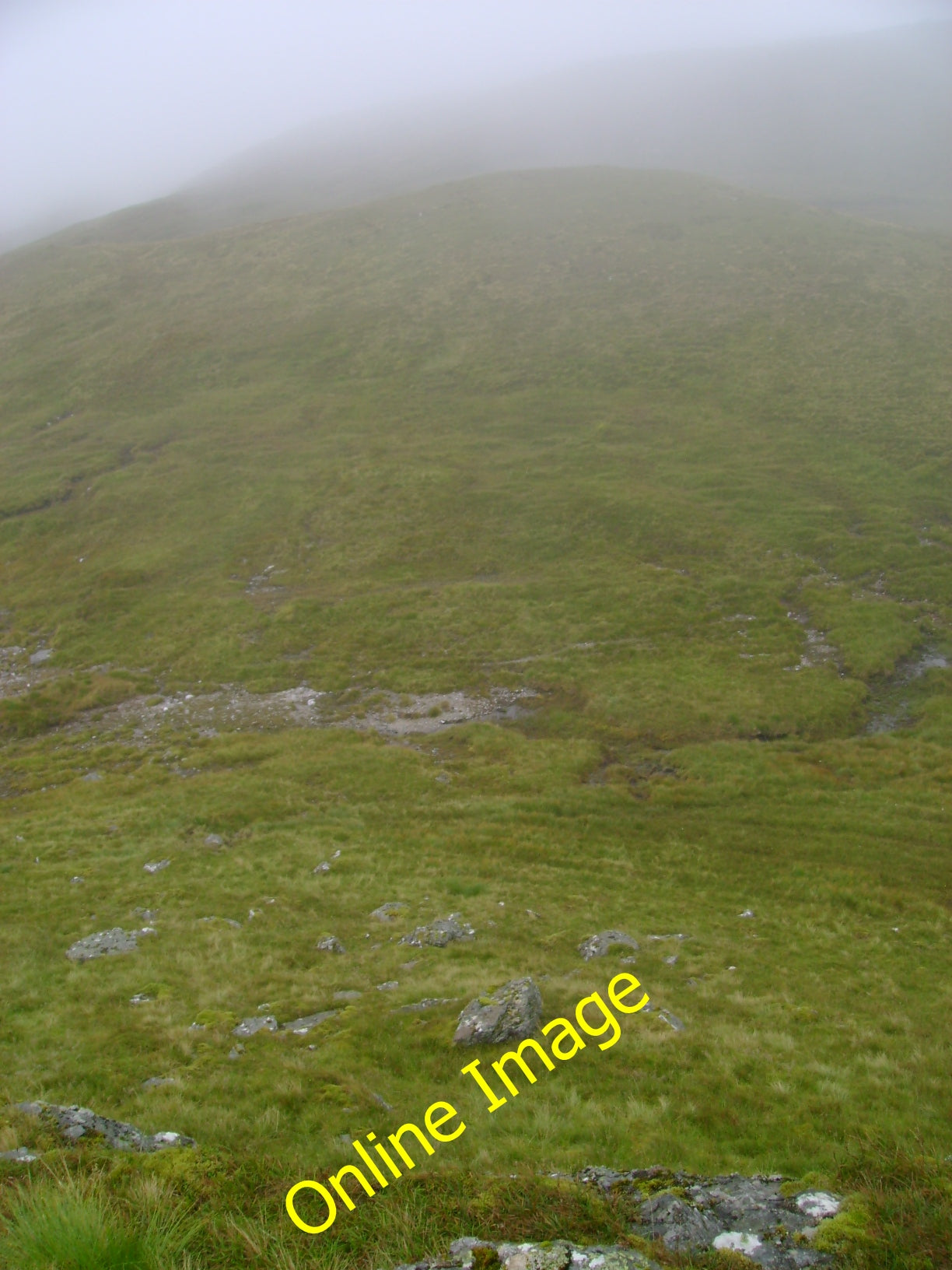 Photo 12x8 Col between Binnein an Fh\u00c3\u00acdhleir and Creag Bhrosgan c2010