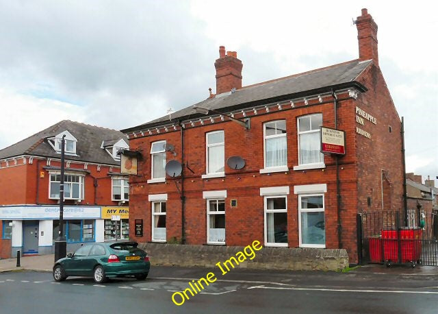 Photo 6x4 Pineapple Inn Marple On the corner of Church Lane and Market St c2010