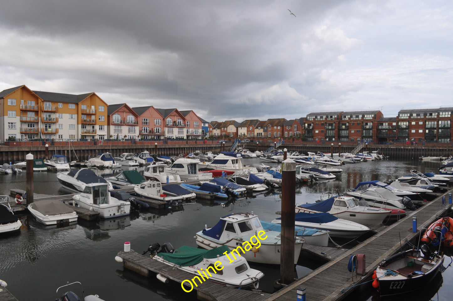 Photo 6x4 Exmouth : Exmouth Marina At the western end of the seafront it c2010