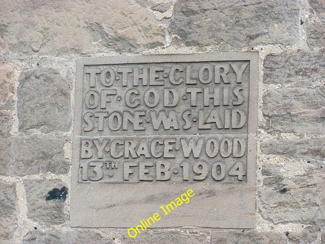 Photo 6x4 Plaque, Chalmers Memorial Church Cockenzie and Port Seton " c2010