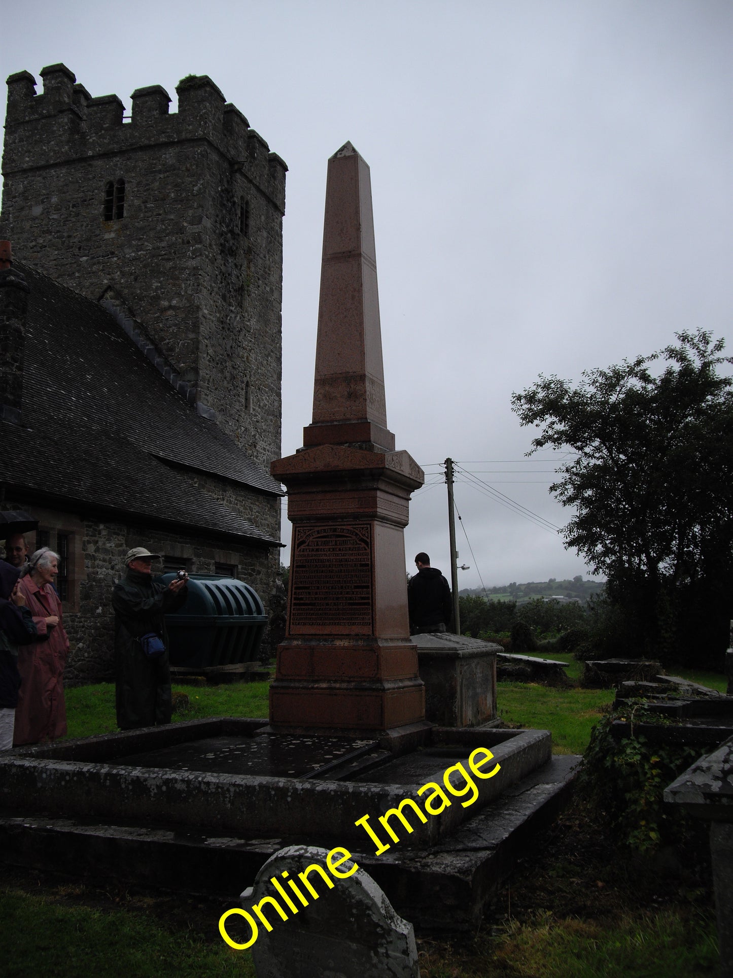 Photo 6x4 Memorial to William Williams, Pantycelyn, at Llanfair-ar-y-Bryn c2010