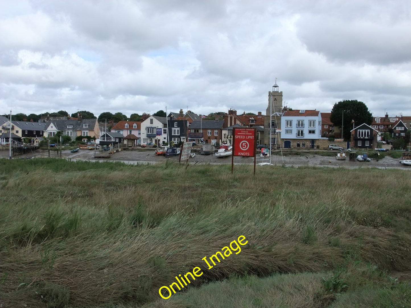 Photo 12x8 Wivenhoe viewed from Ferry Lane Fingringhoe c2010