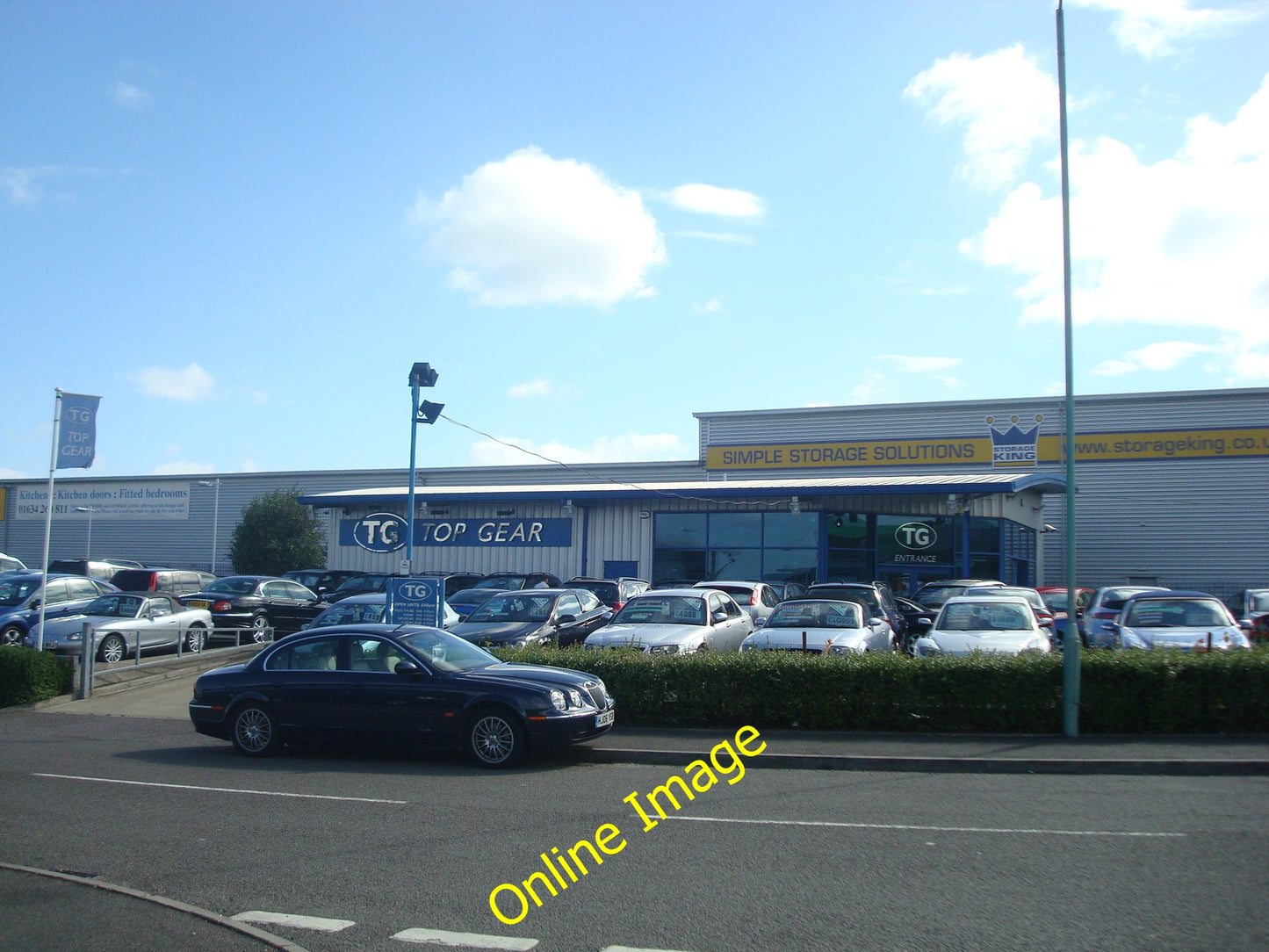 Photo 6x4 Top Gear car sales, Gillingham Gillingham\/TQ7767 c2010