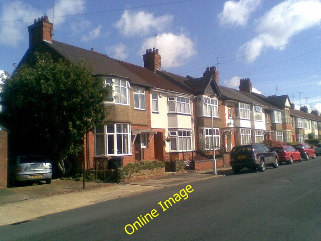 Photo 6x4 Birchfield Road East Northampton\/SP7561 Edwardian terraced hou c2010