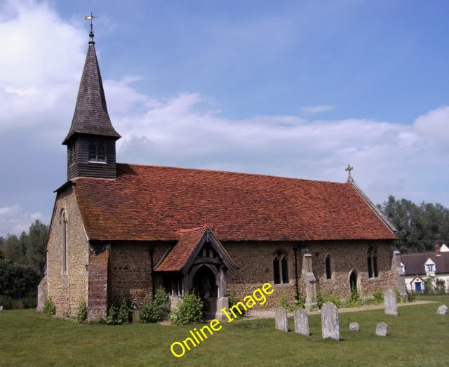 Photo 6x4 St John the Evangelist Church, Little Leighs, Essex c2009
