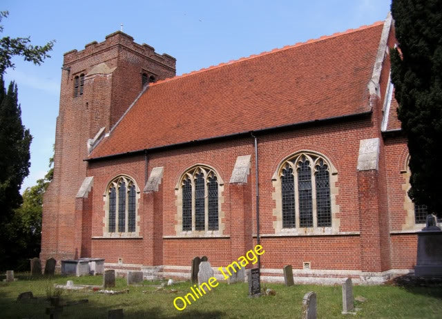 Photo 6x4 St Andrew's Church, Weeley, Essex Weeley Heath c2009