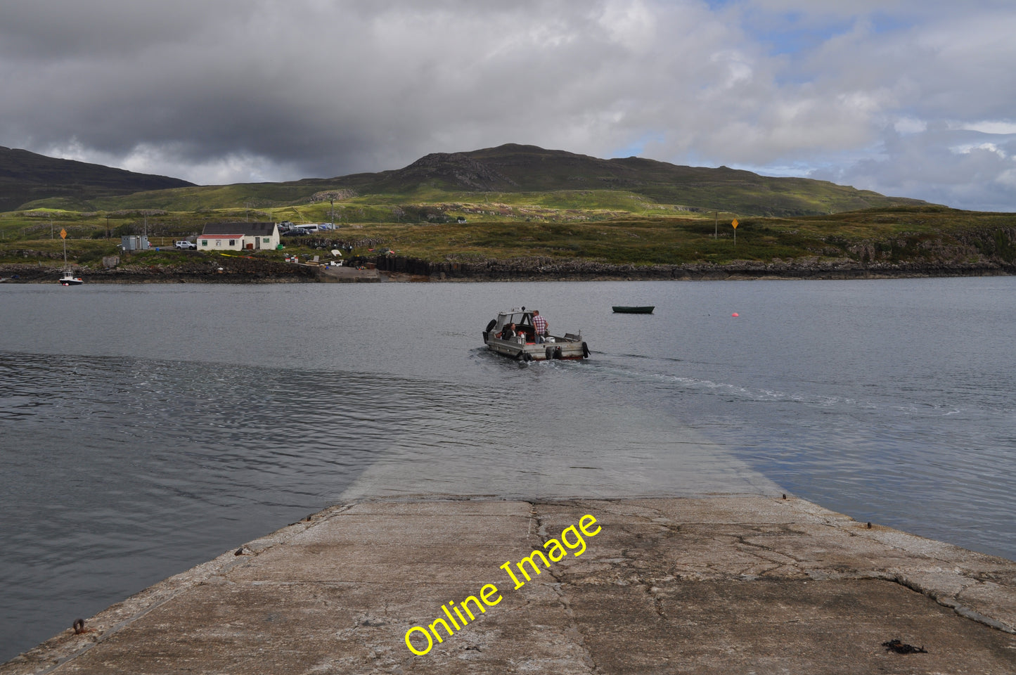 Photo 6x4 The slipway at Ulva Sound of Ulva c2010
