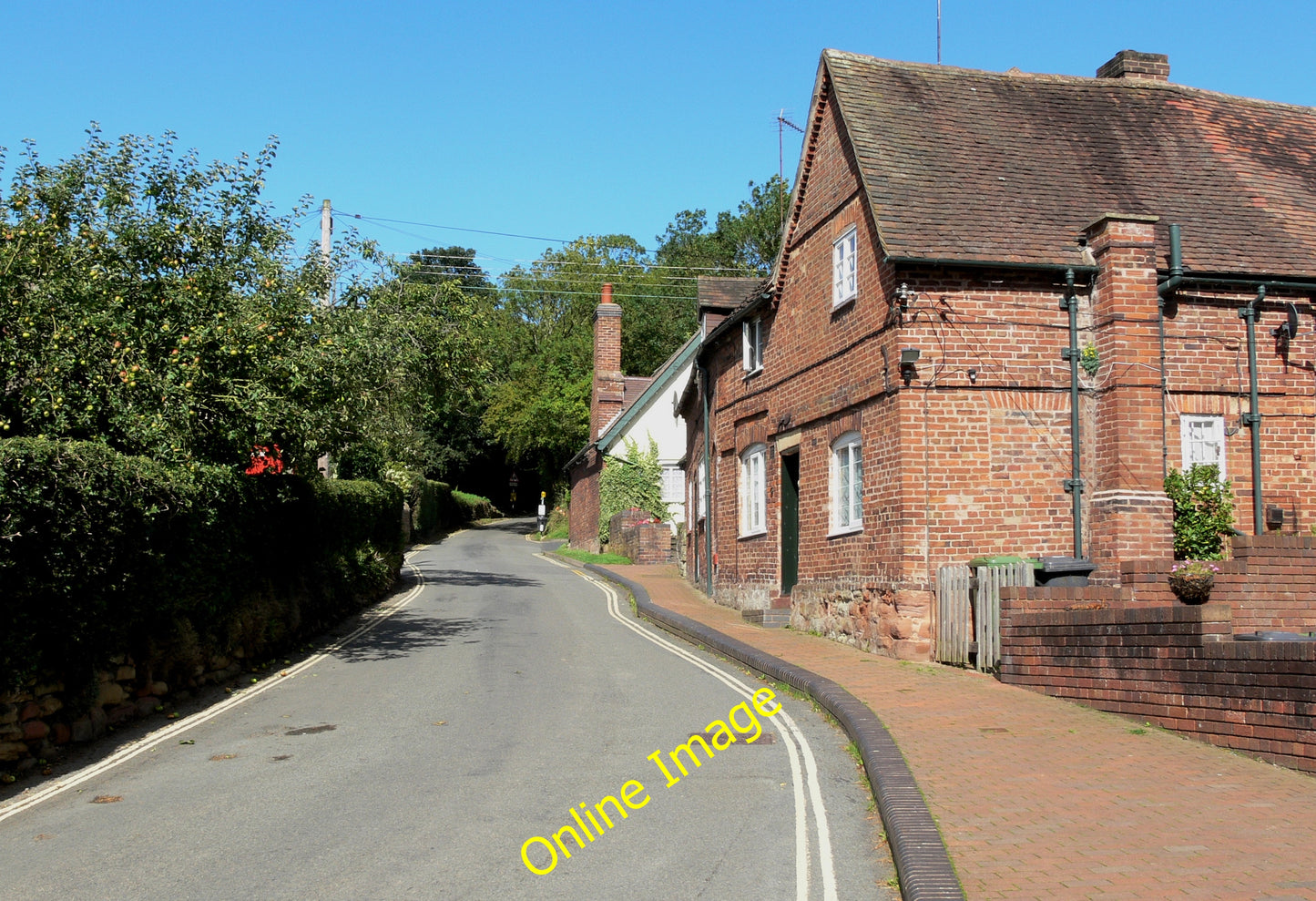 Photo 6x4 Arley Lane in Upper Arley c2010