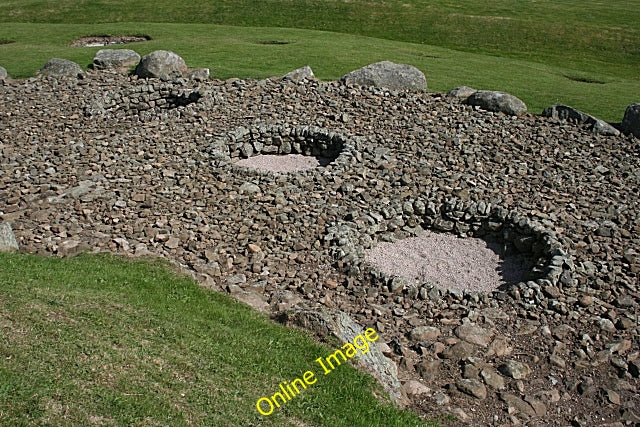 Photo 6x4 Cairnpapple Hill Bathgate The round holes in the foreground are c2010