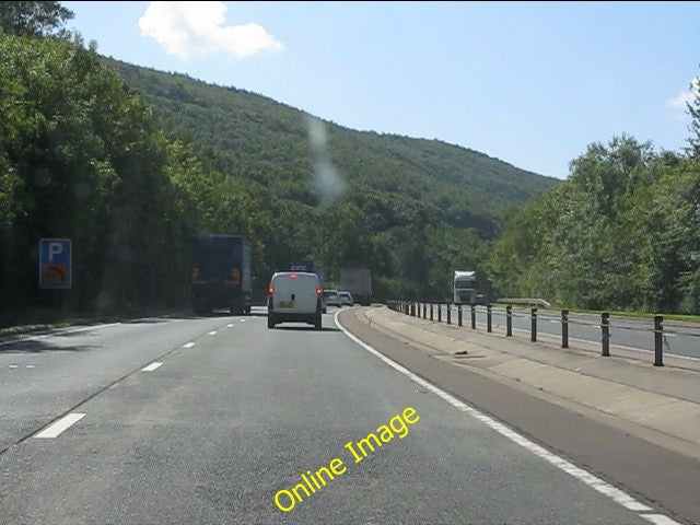 Photo 6x4 A449 at the lay-by near Bertholey House Newbridge on Usk c2010