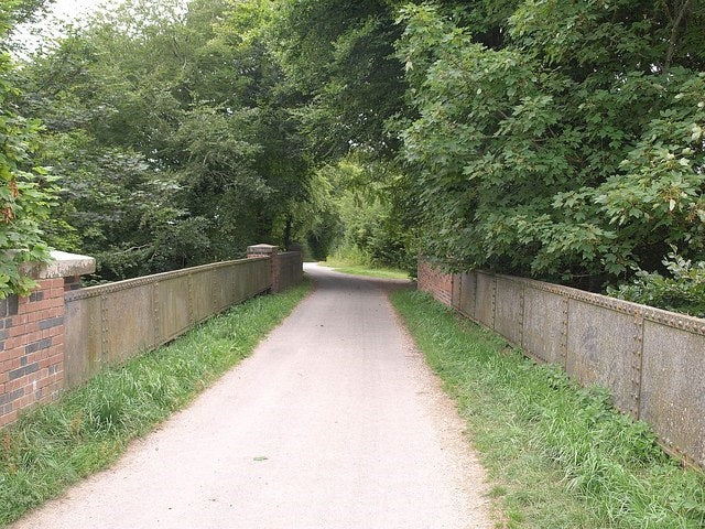 Photo 6x4 Railway bridge near Newton Tony This is across the dismantled l c2010