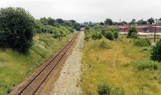 Photo 6x4 Site of Cheadle Heath (Stockport) Station Cheadle\/SJ8688 View  c1992