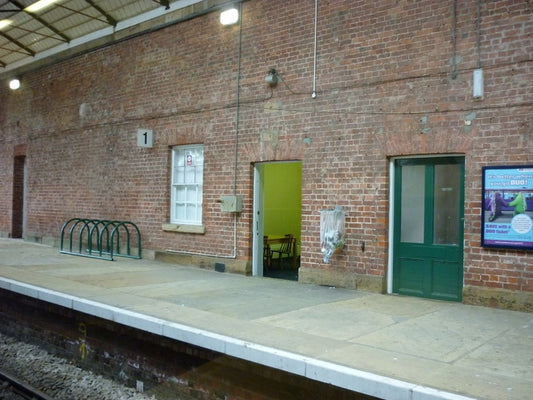 Photo 6x4 Filey train station Taken from the Hull to Scarborough train. c2010