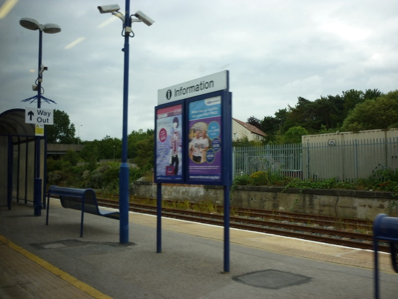 Photo 6x4 Seamer Rail Station Crossgates\/TA0384 Taken from the Hull to S c2010