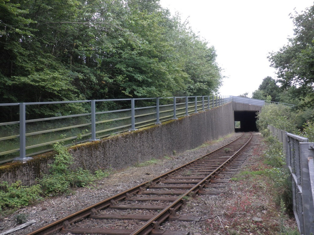 Photo 6x4 Overbridge, on the Dartmoor Railway Okehampton  c2010