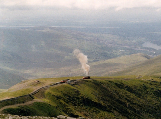 Photo 6x4 Clogwyn Station from Gyrn Las Gwastadnant  c0