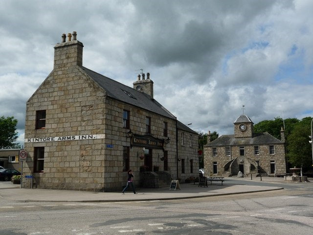 Photo 6x4 The Square, Kintore The heart of this historic Royal Burgh, now c2010