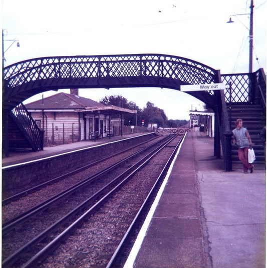 Photo 6x4 Plumpton Railway Station, East Sussex Plumpton Green  c1986