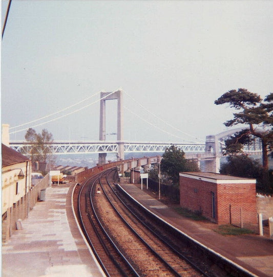 Photo 6x4 Saltash Railway Station Saltash\/SX4258  c1985