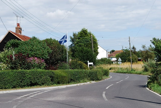 Photo 6x4 Scotch Corner Stonebridge\/TQ9188 The sight of this flag flying c2010