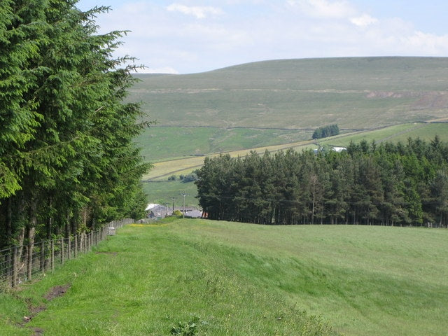 Photo 6x4 Trackbed of the former Rookhope-Westgate railway  c2010