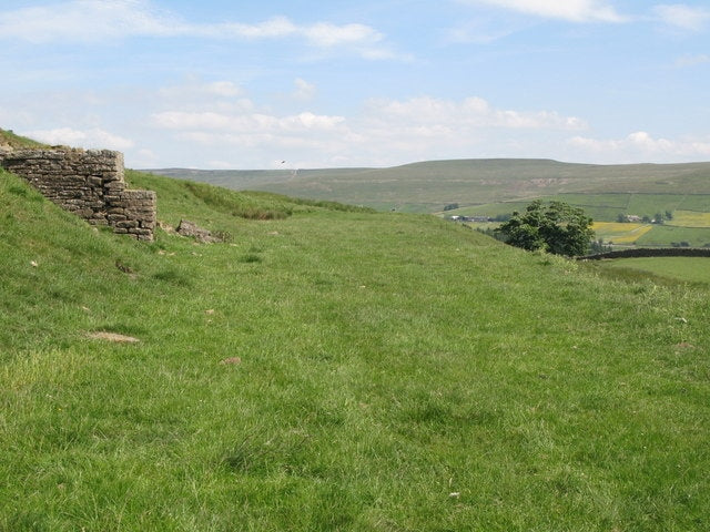 Photo 6x4 Trackbed of the former Rookhope-Westgate railway at High Bishop c2010