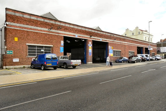 Photo 6x4 London Road Bus Depot Gloucester  c2010