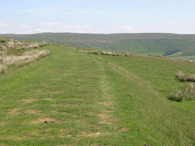 Photo 6x4 Embankment on the former Rookhope-Westgate railway (2)  c2010