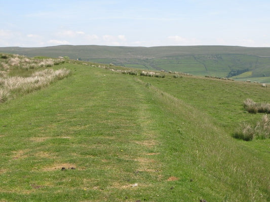 Photo 6x4 Embankment on the former Rookhope-Westgate railway (2)  c2010