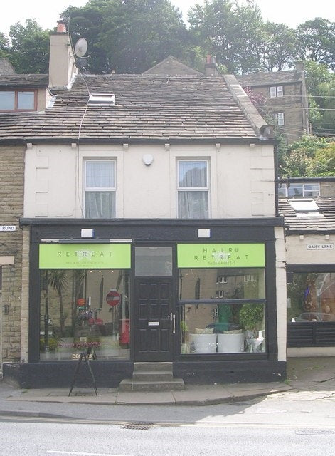 Photo 6x4 Retreat Hair Salon - Station Road Holmfirth  c2010