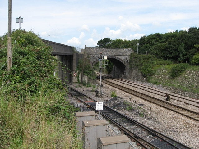 Photo 6x4 Railway bridges at Aberthaw East Aberthaw  c2010