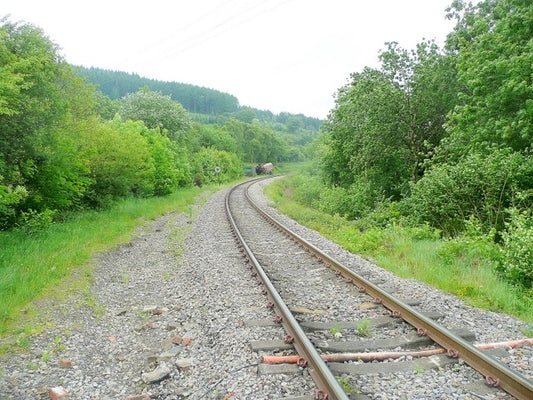 Photo 6x4 Railway line at Nant-y-cafn Crynant\/Creunant\/SN7905 Looking s c2010