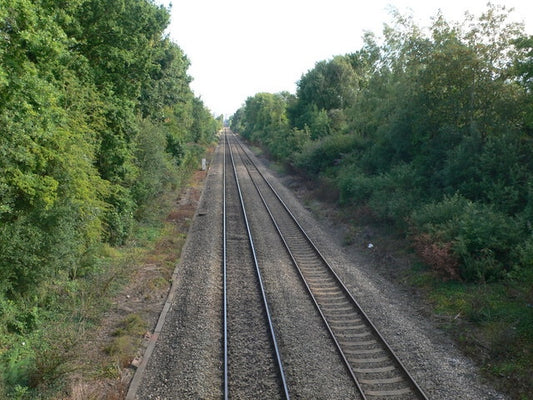 Photo 6x4 Looking south along the Cardiff to Rhymney railway line Roath P c2010