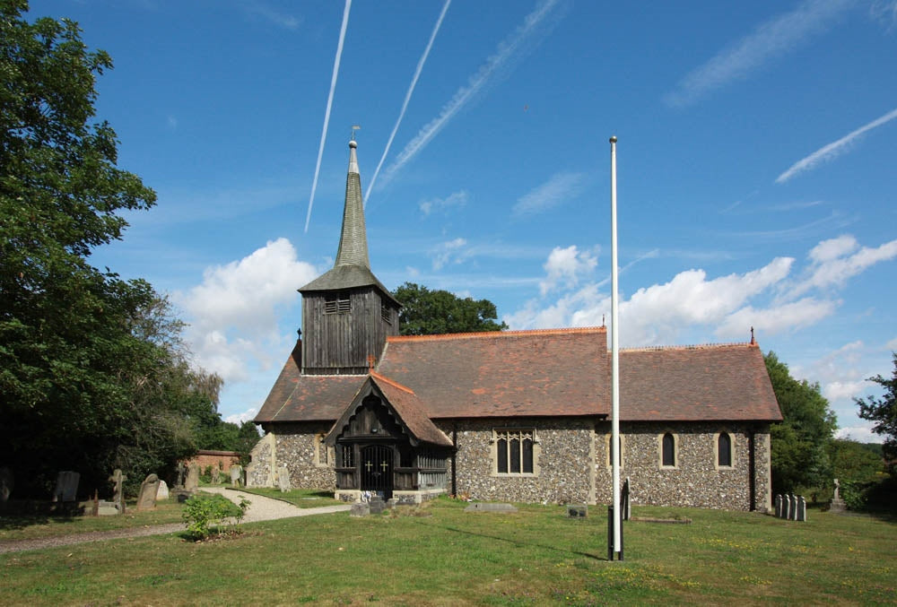 Photo 6x4 All Saints, Doddinghurst Hook End\/TQ5899  c2010