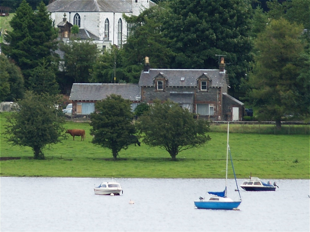 Photo 6x4 Old Railway Station, Crossmichael Set on the shore of Loch Ken. c2010