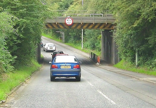 Photo 6x4 Railway bridge on Euxton Lane This bridge carries the main Lond c2010