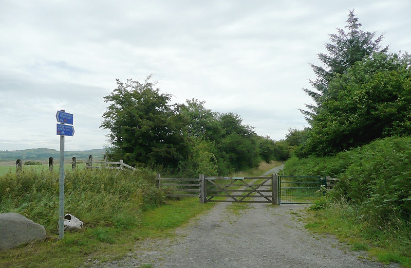 Photo 6x4 Dismantled railway near Tregaron, Ceredigion Looking towards Ab c2010