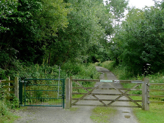 Photo 6x4 Dismantled railway near Tregaron, Ceredigion Looking towards Tr c2010