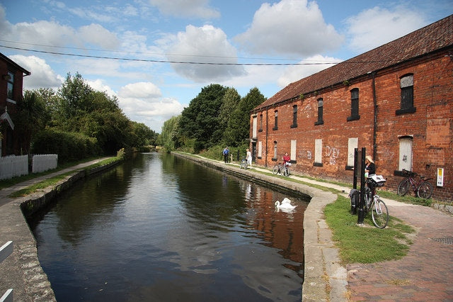 Photo 6x4 Town Lock wharf Retford Chesterfield canal wharfage by Town Loc c2010