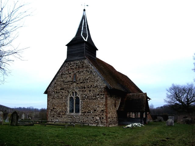 Photo 6x4 Holy Trinity Church, Bradwell Juxta Coggeshall, Essex. Perry Gr c2008