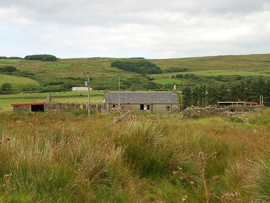 Photo 6x4 Disused house at Blary Glenbarr Still in reasonable repair and  c2010