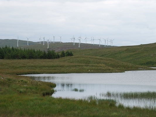 Photo 6x4 Loch Arnicle Cnoc Eoghainn With some of the Beinn an Tuirc wind c2010