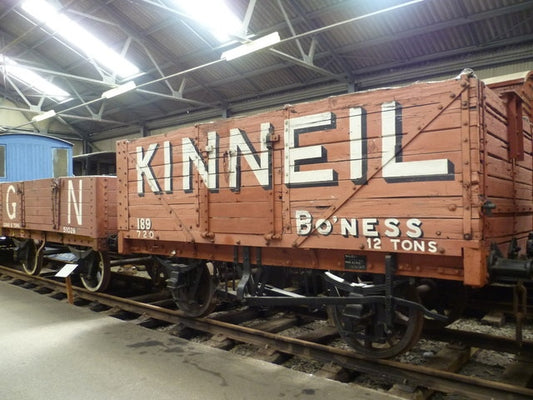 Photo 6x4 Kinneil Colliery coal wagon, Scottish Railway Exhibition Bo'nes c2010