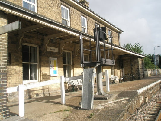 Photo 6x4 Modest gantry at Darsham railway station  c2010