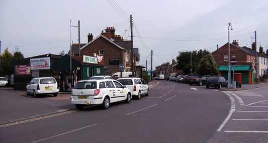 Photo 6x4 Crusader Mini Cab Co. Witham, Essex Braintree Road, Witham, Jun c2010