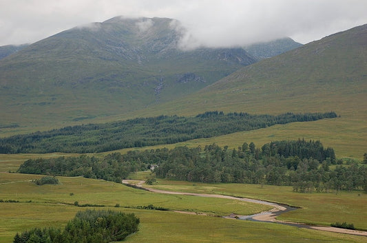 Photo 6x4 Forest Lodge and Stob Gabhar Bridge of Orchy Victoria Bridge ov c2010