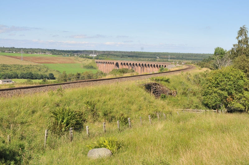 Photo 6x4 Culloden Viaduct Leanach\/NH7544 An impressive railway viaduct  c2010